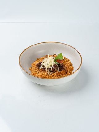 Паста ризони с тушенкой (500г)