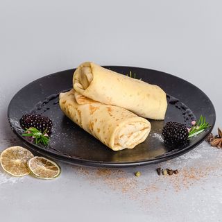 Млинці з шоколадною пастою та бананом (210г)