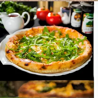 Pizza sa rukolom