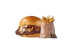 Kaj burger M + Domaći Pommes