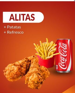 Menú Alitas De Pollo