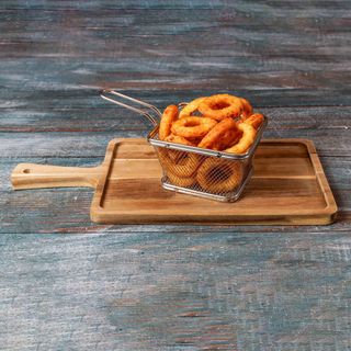 Anelli di cipolla alla birra