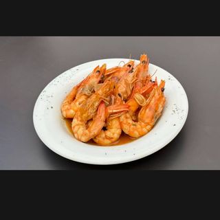 Camarão Frito com Alho ou Alecrim