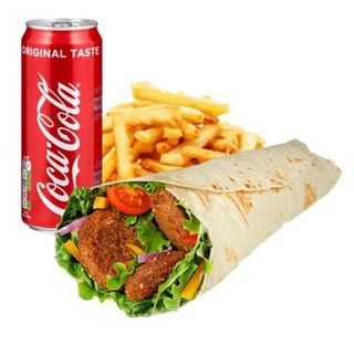 Piadina falafel menù