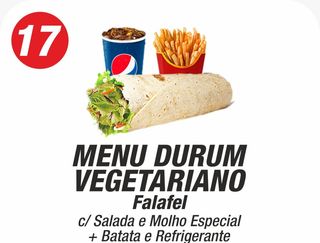 Menu Durum Vegetariano