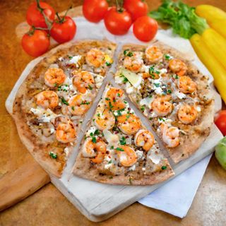 კრევეტებით