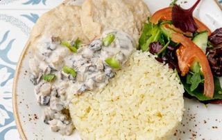 Котлеты из куриного мяса с рисом