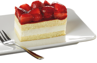 STRAWBERRY CAKE: PRAJITURA CU CAPSUNE 146G