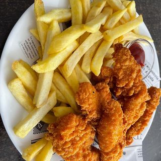 Plato De Fingers De Pollo