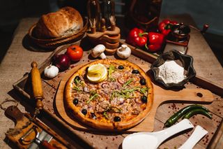 Pizza Tonno e cipola
