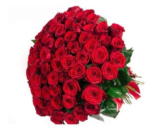 100 roses rouges