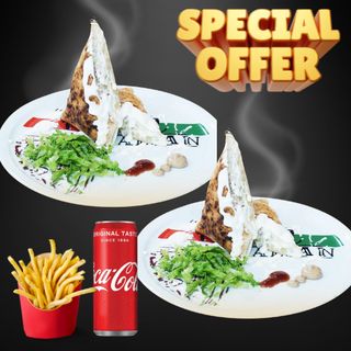 Deal 2 Tacos = Frites + Boisson GRATUIT