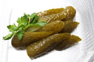 Квашені огірки (100г)