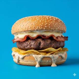 Smack potato burger