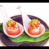 Gunkan Italiano - tonno, Philadelphia, pomodoro, pesto(1 PZ) 