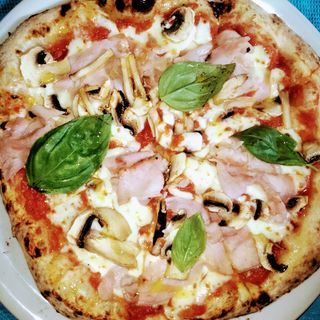 pizza  jamón 2x1 22 c,m