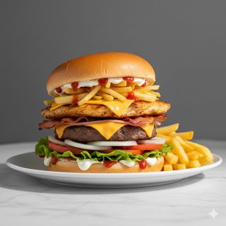 Hamburguesa La Patrona