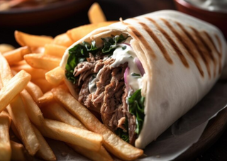 Dürum Xl + Patatas + Bebida