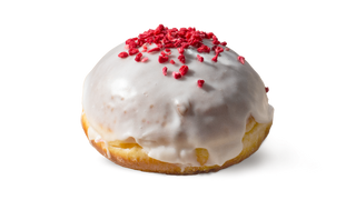 Pączek z nadzieniem różanym