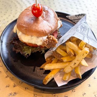 Southern Fried Chicken Burger
