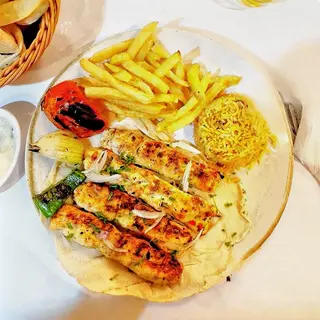Plat Kabab Poulet