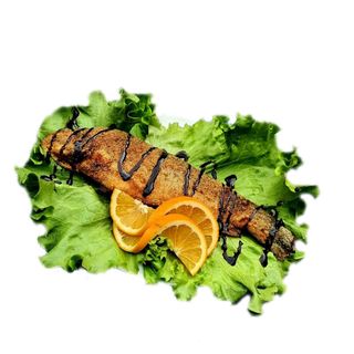 კალმახი შემწვარი