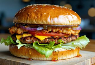 Crunchy Chicken Burger