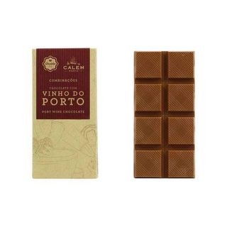 Tablete Chocolate de Leite c/ Vinho Porto 100gr