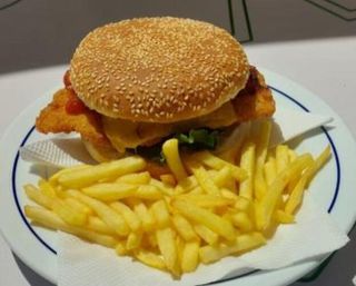 Menu Panado de Galinha