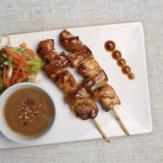 Brochettes de Poulet et Poireaux 