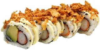 72. Uramaki Surimi Amb Alvocat I Ceba Fregida (8 Uds.)
