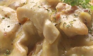 Pollo A La Carbonara con patatas 