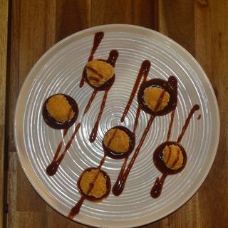 Popcorn De Pollo En BBQ