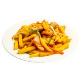 Фри с курицей
