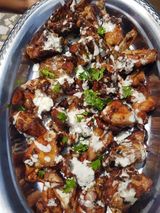 Poulet Grillé Avec Attiéké 