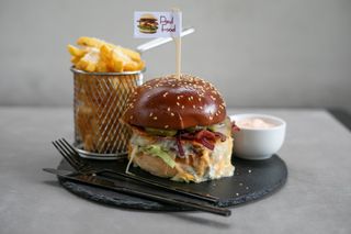 Burger quattro formaggio 