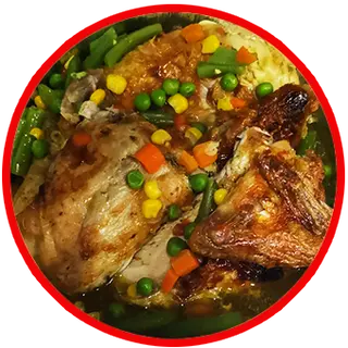 Pollos asados