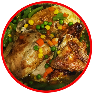 Pollos asados