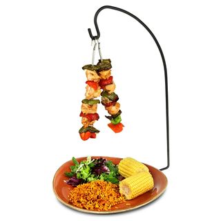 Grill - Skewers with mash potato , fries and sauce  (Warzywa)