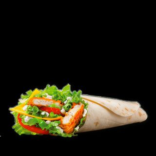 Wrap di pollo croccante