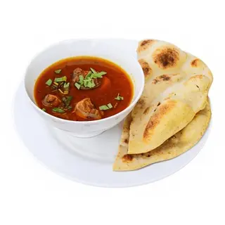 Chilli Naan (Pan indio con chile verde)