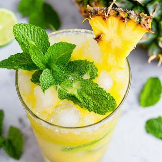 Pineapple & Mint Mojito