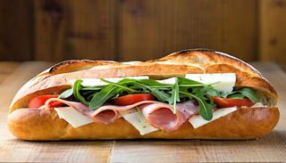 1. Scamorza, Rucola, Pomodoro Bresaola