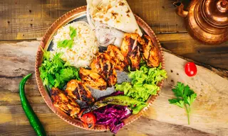 CHICKEN WING KEBAB