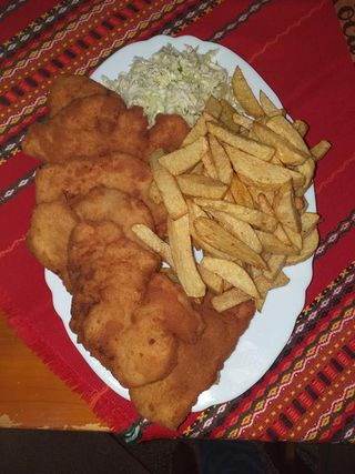 Snitel de piept de pui 