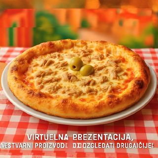 Posna pizza Tonno velika 30cm