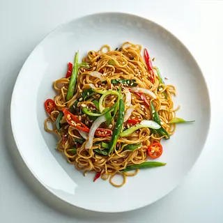 Tallarines Pollo Teriyaki (Plato)