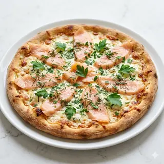 Pizza De Salmón (30 Cm. Aprox.)