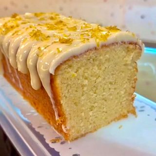 Porción bizcocho limón 
