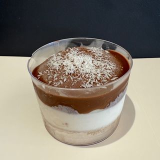 Semifreddo/Mousse Coco y Chocolate